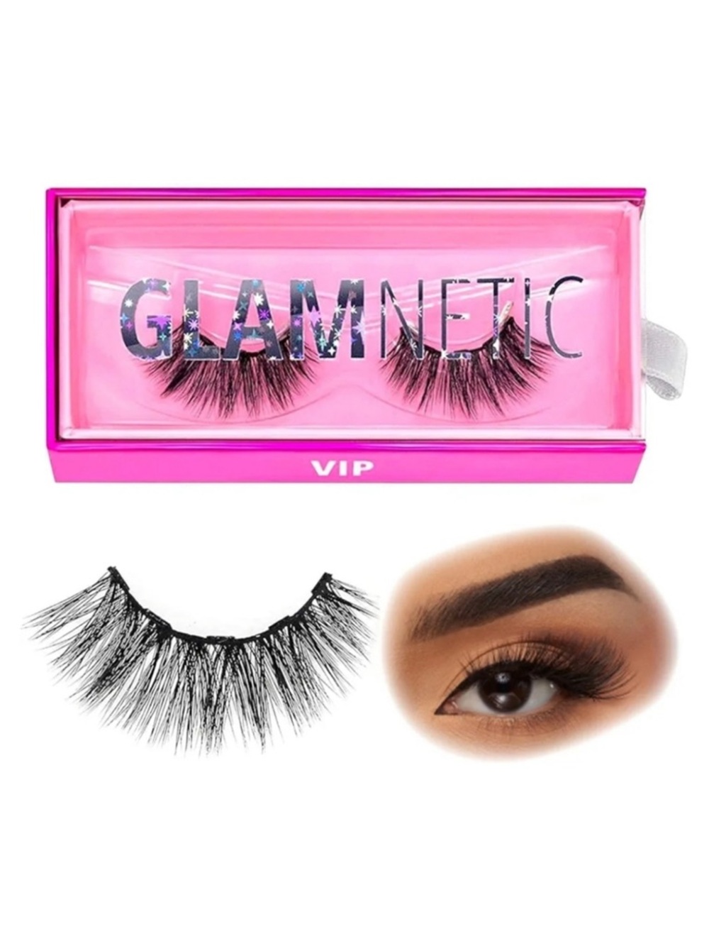 GLAMNETIC VIP Long Cat Eye (13mm-16mm) Magnetic Lashes - One Set - Picture 6 of 14